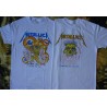 Metallica Shortest Straw ... And Justice For All Official Original T-Shirt Classic Thrash Metal