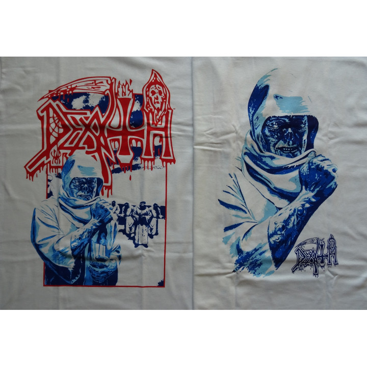 DEATH Leprosy UNIQUE VINTAGE OFFICIAL LIMITED WHITE T-SHIRT Ltd Cult LEGEND ALBUM 1988