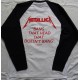 Metallica Kill 'Em All Official Longsleeve White/Black Sleeve Classic