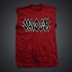 Vader Official Ascetic Line Red Tank Top/ Logo Black/ Men