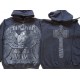 MANOWAR Battle Hymns ALL PRINT OFFICIAL ZIPPER HOODIE ORIGINAL  