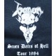 Venom Seven Dates of Hell Tour 1984 Guests Metallica Kill 'Em All