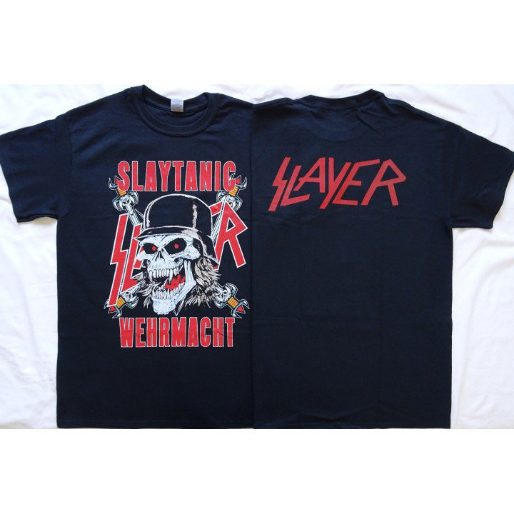 Slayer Slaytanic Wehrmacht Angel of Death Regin in Blood South of Heaven Thrash Metal 1988 Alle Größe All Size Free Shipping