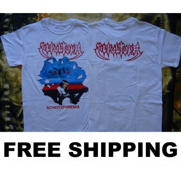 Sepultura Schizophrenia Official T-Shirt Thrash Death Metal Classic Free Shipping !