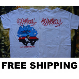 Sepultura Schizophrenia Official T-Shirt Thrash Death Metal Classic Free Shipping !
