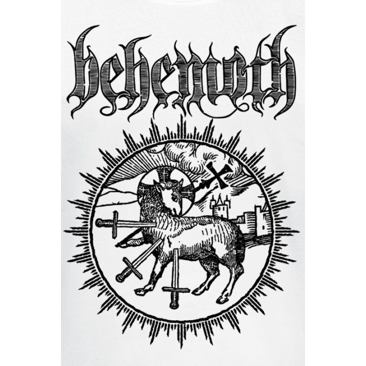 Behemoth Official T-Shirt Lamb Sigil Free Shipping