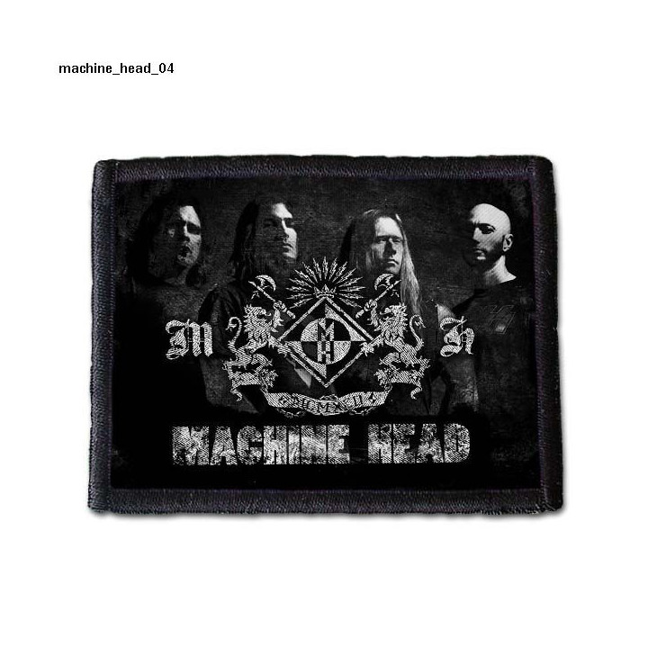 Machine Head Patch Backpatch Rückenaufnäher Aufnäher