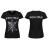 BURZUM Odin's Sword Girly WomenT-Shirt Sword of Odin OFFICIAL BLACK T-SHIRT