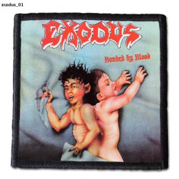 Exodus Patch Backpatch Rückenaufnäher Aufnäher