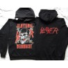 Slayer Slaytanic Wehrmacht Thrash Metal Old Skull 1988 Black New Hoodie Hooded All Size Alle Größe