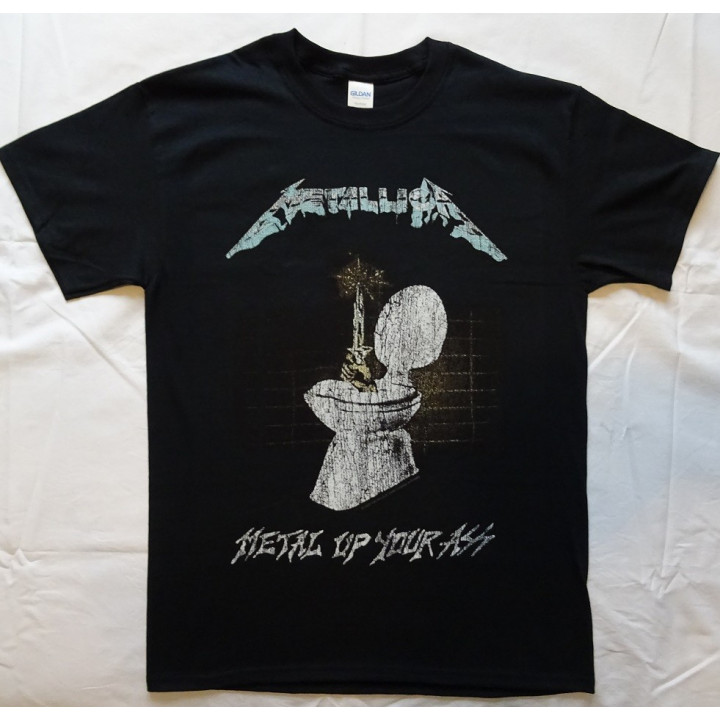 Metallica Kill 'Em All Metal Up Your Ass Official Vintage T-Shirt Thrash Metal Classic
