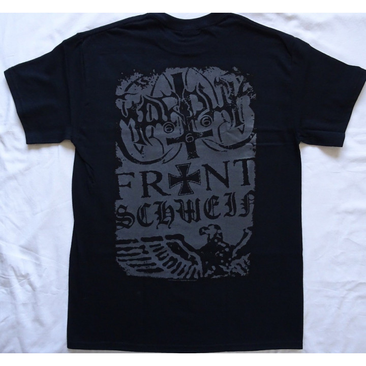 Marduk Frontschwein Bottle Official T-Shirt Black Fucking Metal
