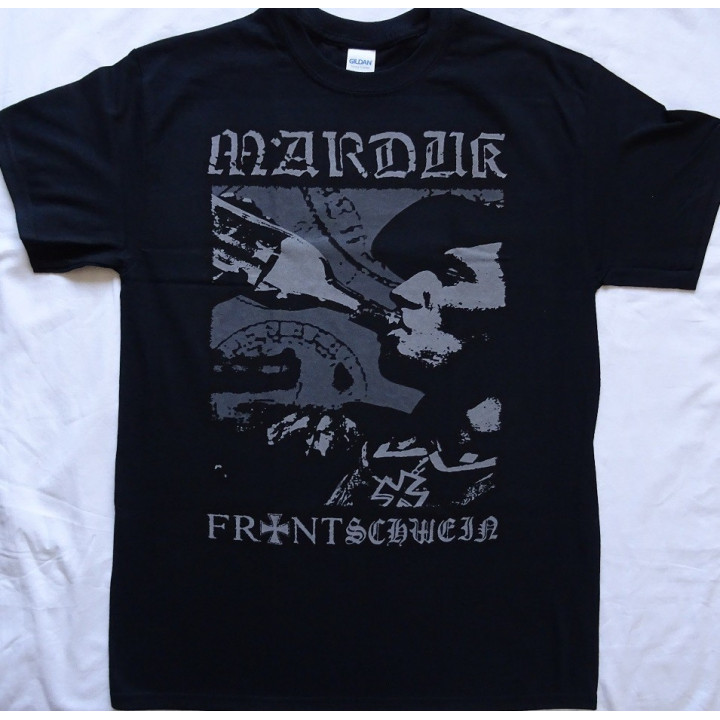 Marduk Frontschwein Bottle Official T-Shirt Black Fucking Metal