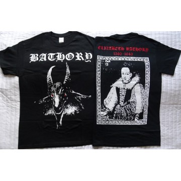 Bathory Goat Official Original T-Shirt Quorthon Seth Legend of Black Metal 