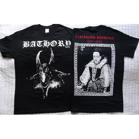 Bathory Goat Official Original T-Shirt Quorthon Seth Legend of Black Metal 