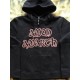AMON AMARTH SURTUR RISING ORIGINAL OFFICIAL ZIPPER HOODIE GIRLS WOMEN 