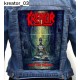 Kreator Thrash Metal Old Skull Giant BackPatch Rückenaufnäher Aufnäher