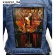 Kreator Thrash Metal Old Skull Giant BackPatch Rückenaufnäher Aufnäher