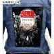 Kreator Thrash Metal Old Skull Giant BackPatch Rückenaufnäher Aufnäher