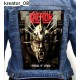 Kreator Thrash Metal Old Skull Giant BackPatch Rückenaufnäher Aufnäher