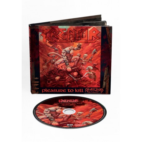 KREATOR Pleasure To Kill + EP Flag of Hate DIGIBOOK Re-release REMASTER