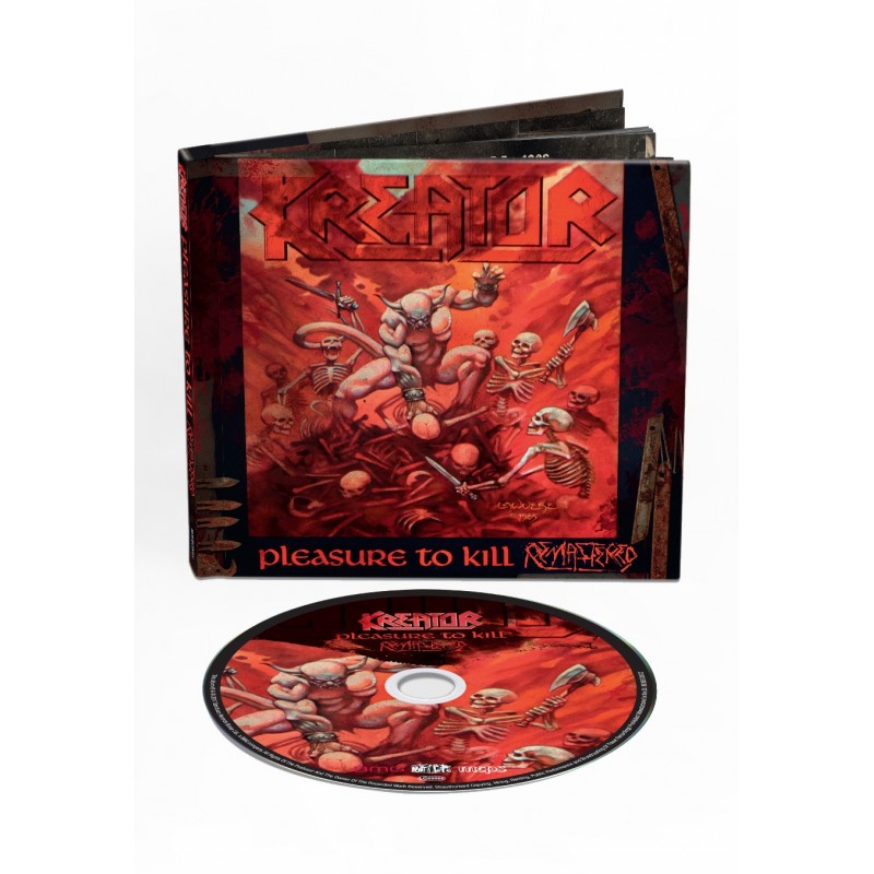 KREATOR Pleasure To Kill + EP Flag of Hate DIGIBOOK Re-release
