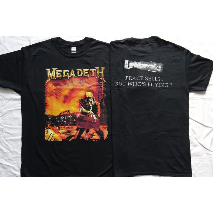 MEGADETH Peace Sells... but Who's Buying? OFFICIAL ORIGINAL T-SHIRT