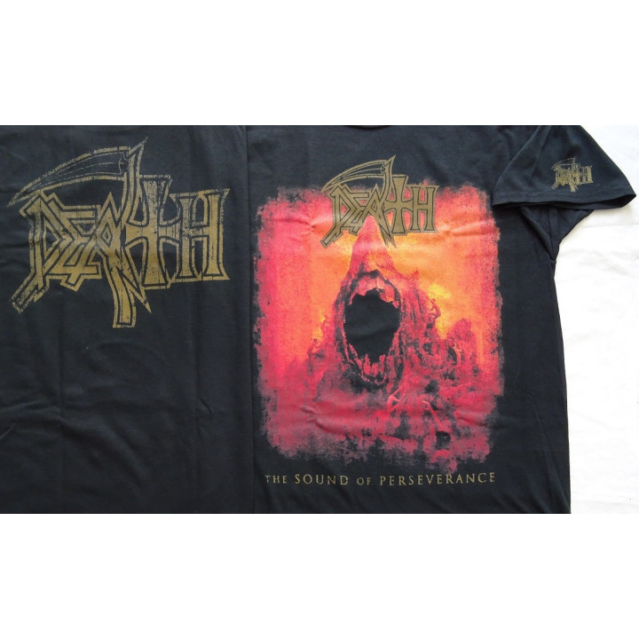 DEATH The Sound of Perseverance MEMORY Chuck Schuldiner 1967 - 2001 UNIQUE OFFICIAL LIMITED T-SHIRT 