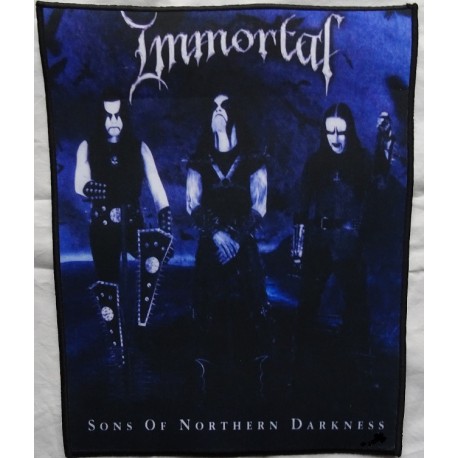 Immortal Sons Of Northern Darkness BackPatch Giant Back Patch Rückenaufnäher Aufnäher