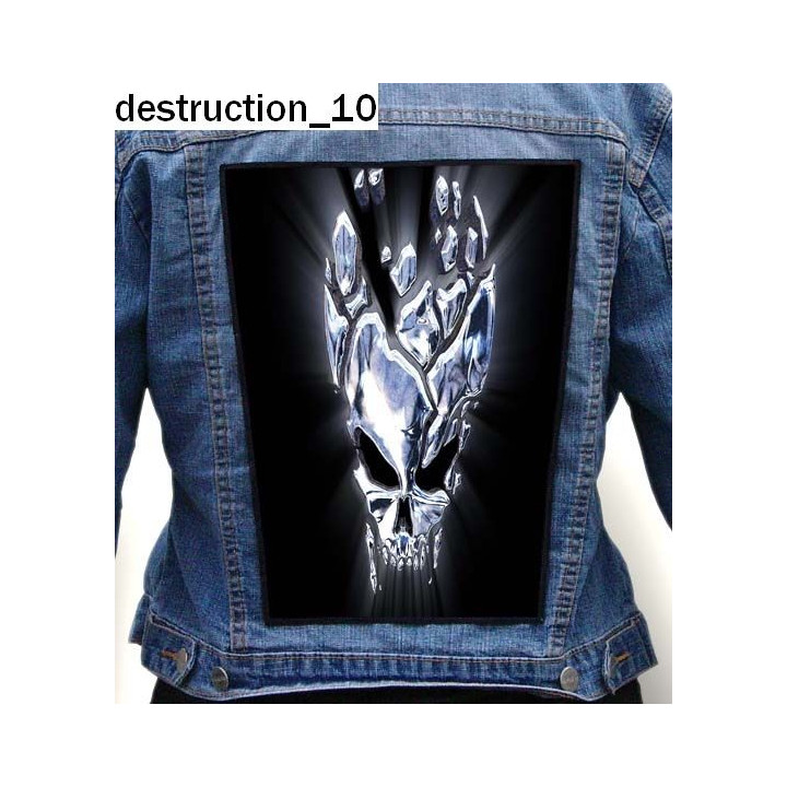 Destruction Backpatch Giant Back Patch Rückenaufnäher Aufnäher 