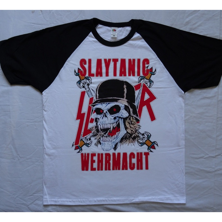 Slayer Slaytanic Wehrmacht Thrash Metal Old Skull 88 Official T-Shirt 