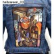 Helloween Backpatch Giant Back Patch Rückenaufnäher Aufnäher 
