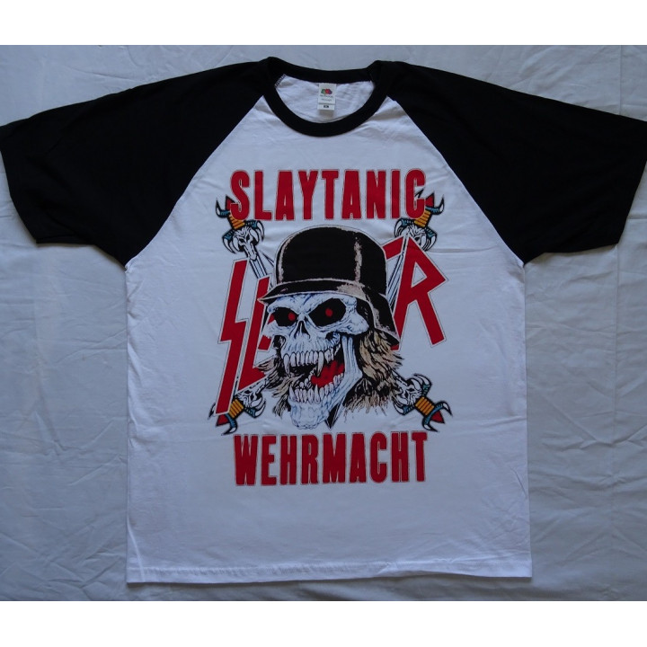 Slayer Slaytanic Wehrmacht Thrash Metal Old Skull 88 Official T-Shirt 