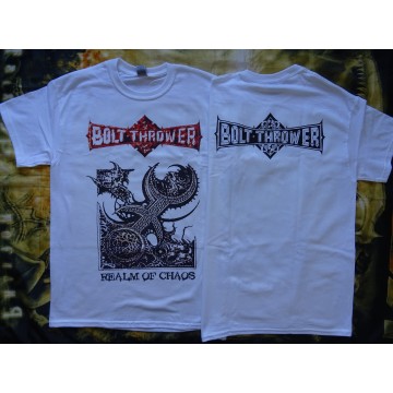 Bolt Thrower Realm of Chaos T-Shirt Old School Death Metal Grind Core