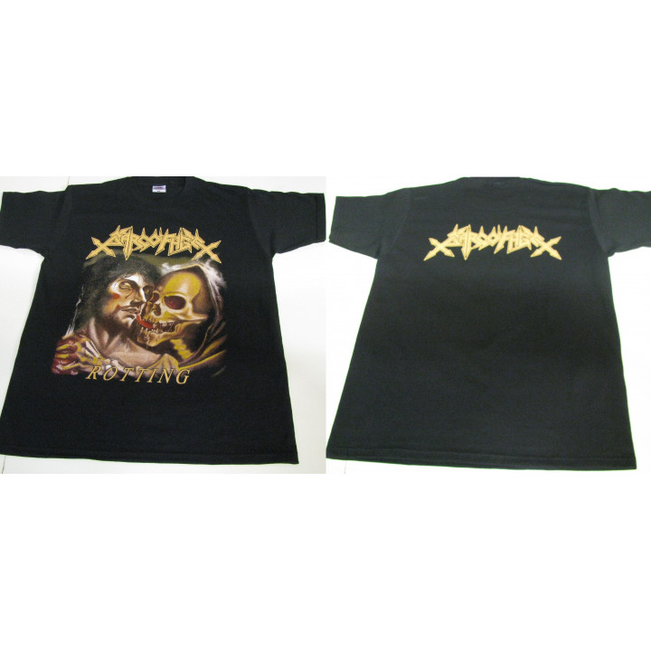 Sarcofago Rotting Official T-Shirt Death Thrash Black Metal 