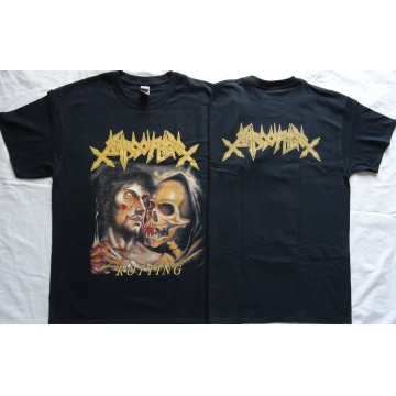 Sarcofago Rotting Official T-Shirt Death Thrash Black Metal 