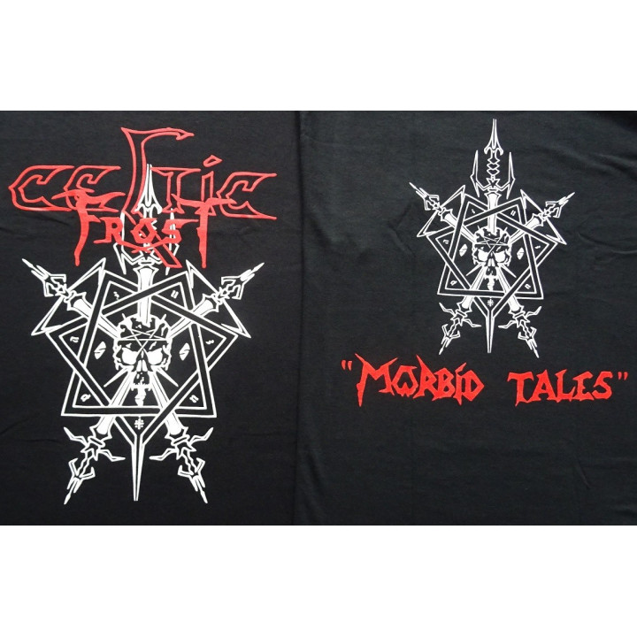 Celtic Frost Morbid Tales Official T-Shirt Real Photo Hellhammer Triptykon Black Metal 