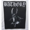 BATHORY GOAT BACKPATCH BLACK METAL 666  RÜCKENAUFNÄHER Giant Back Patch Aufnäher Ltd