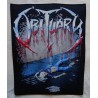 OBITUARY Slowly We Rot Backpatch Death Metal Giant Back Patch Rückenaufnäher Aufnäher