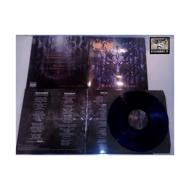 CHRIST AGONY Unholyunion Act I 12 GATEFOLD BLACK LP LIMITED VINYL