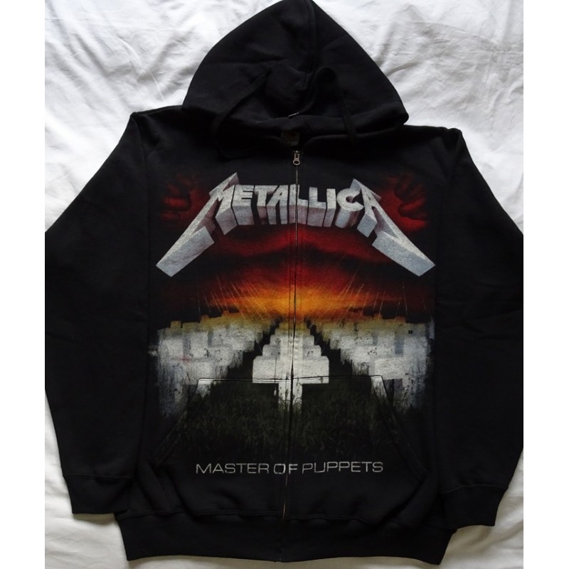 NEW hooded sweatshirt hoody Metallica 'Master Of Puppets Tracks' Hoodie