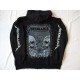 METALLICA Black Album Enter Sandman OFFICIAL ORIGINAL HOODIE ZIPPER