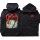 Obituary Cause of Death Zipper Hoodie Official Classic Florida Death Metal 