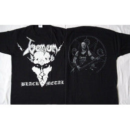 VENOM Black Metal 666 Cronos T-Shirt Welcome to Hell Possessed At War with Satan 