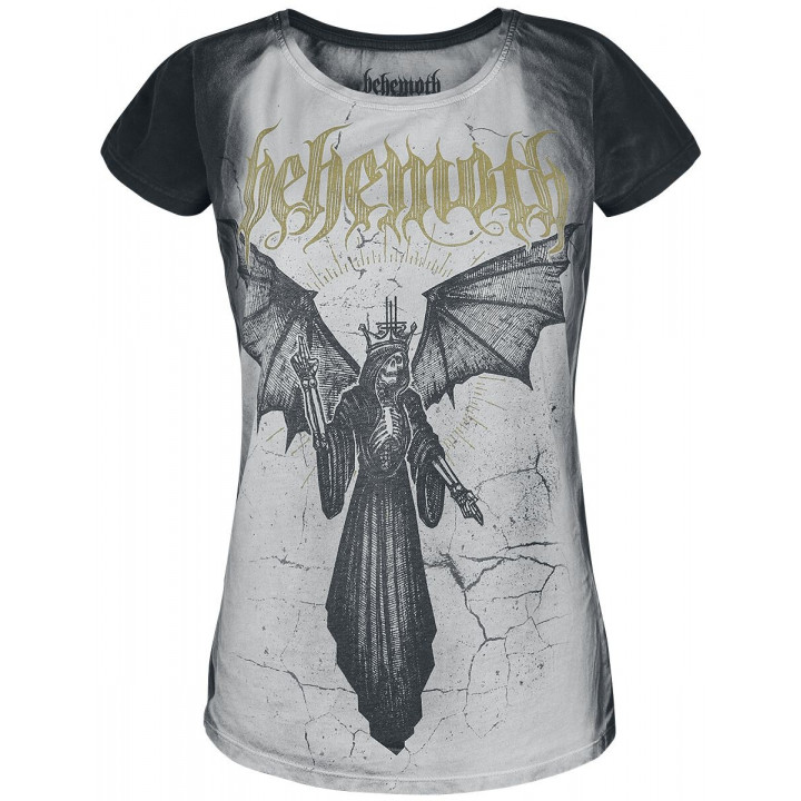 Behemoth Official Angel Of Death T-Shirt Black Metal Furor Divinus New Official Kings Road Merch
