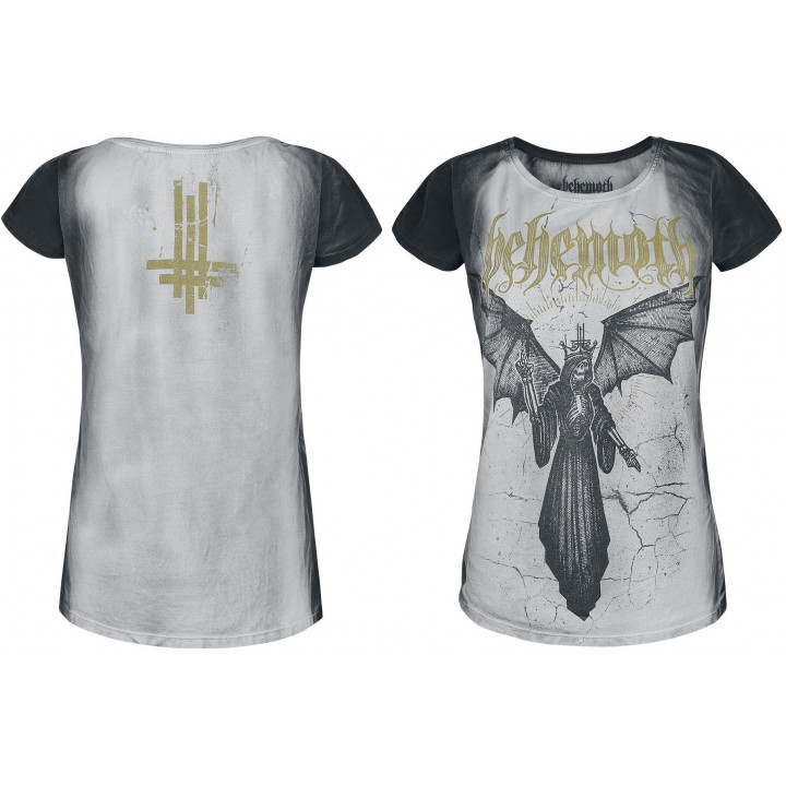 Behemoth Official Angel Of Death T-Shirt Black Metal Furor Divinus New Official Kings Road Merch