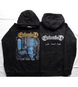 Entombed Left Hand Path Hoodie Kapuzenjacke Hooded Sweatshirt Hoody All Size Alle Größe Death Metal