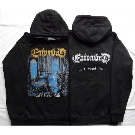 Entombed Left Hand Path Hoodie Kapuzenjacke Hooded Sweatshirt Hoody All Size Alle Größe Death Metal