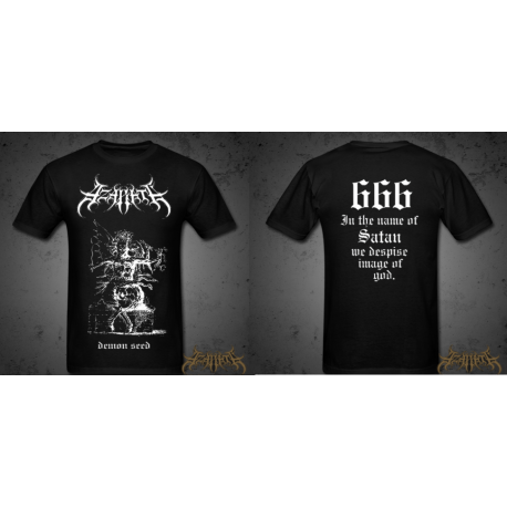 Azarath Demon Seed Official Original T-Shirt Unholy Death Fucking Metal