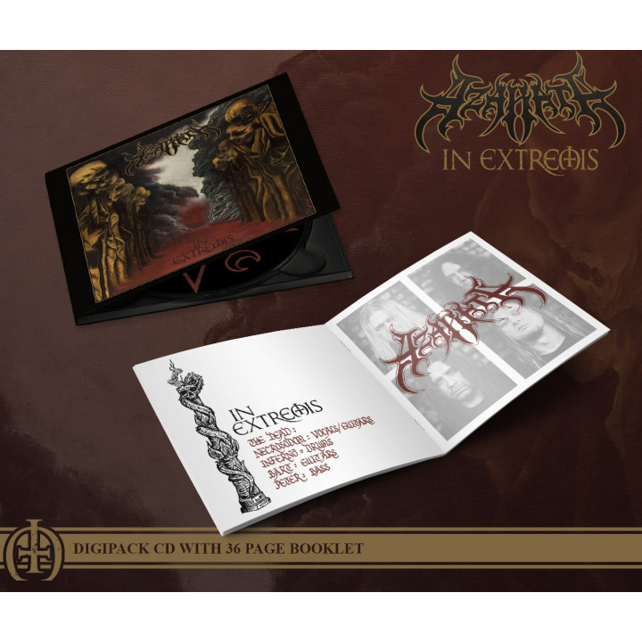 Azarath In Extremis CD + Official Original T-Shirt Unholy Death Fucking Metal